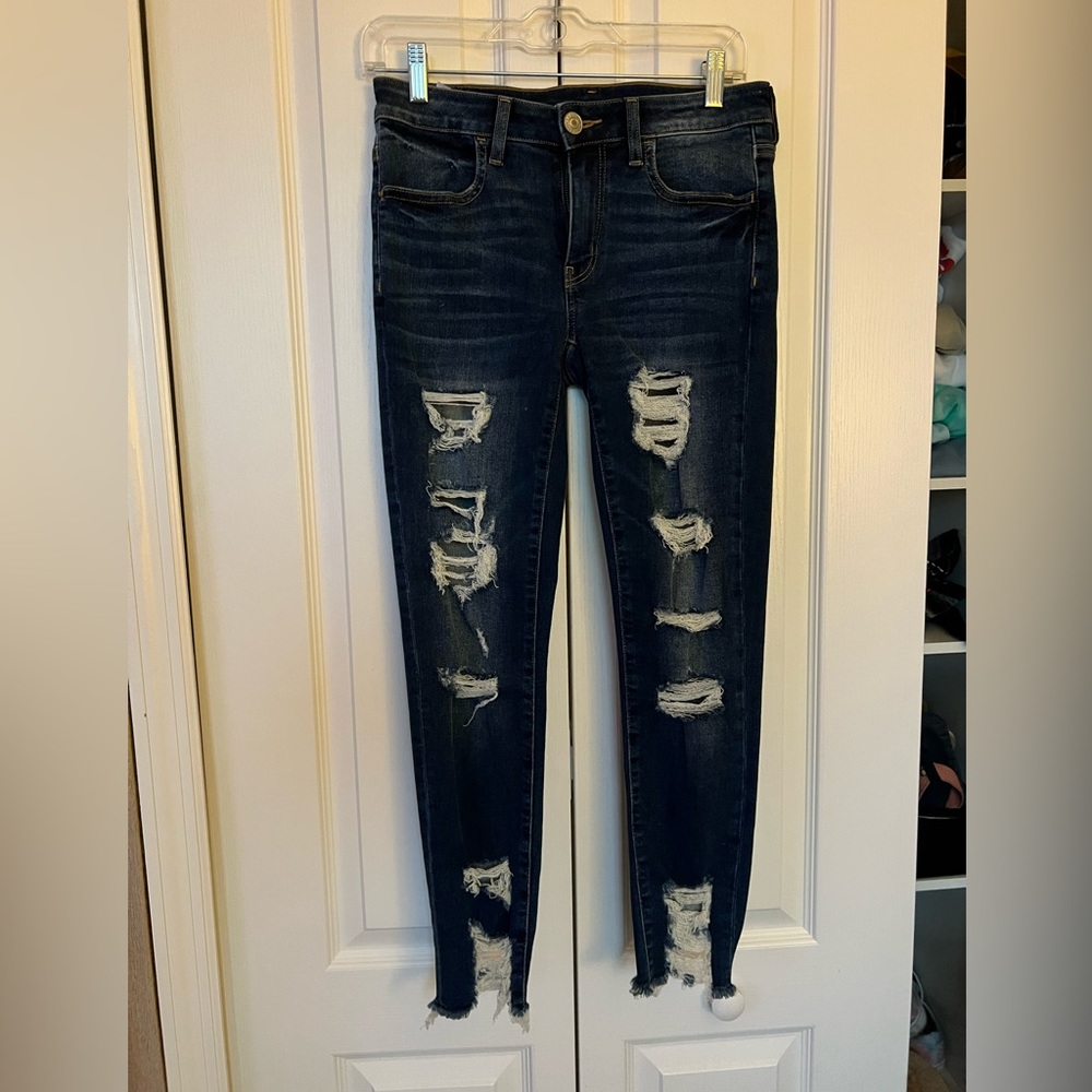 American eagle next level stretch skinny jeans